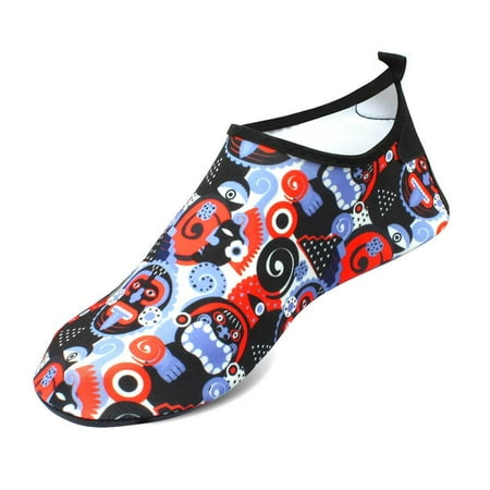 

Water Shoes for Women and Men Quick-Dry Swim Beach Shoes for Outdoor Surfing Yoga Exercise Jamaica Flag Caribbean Reggae Rasta Maya