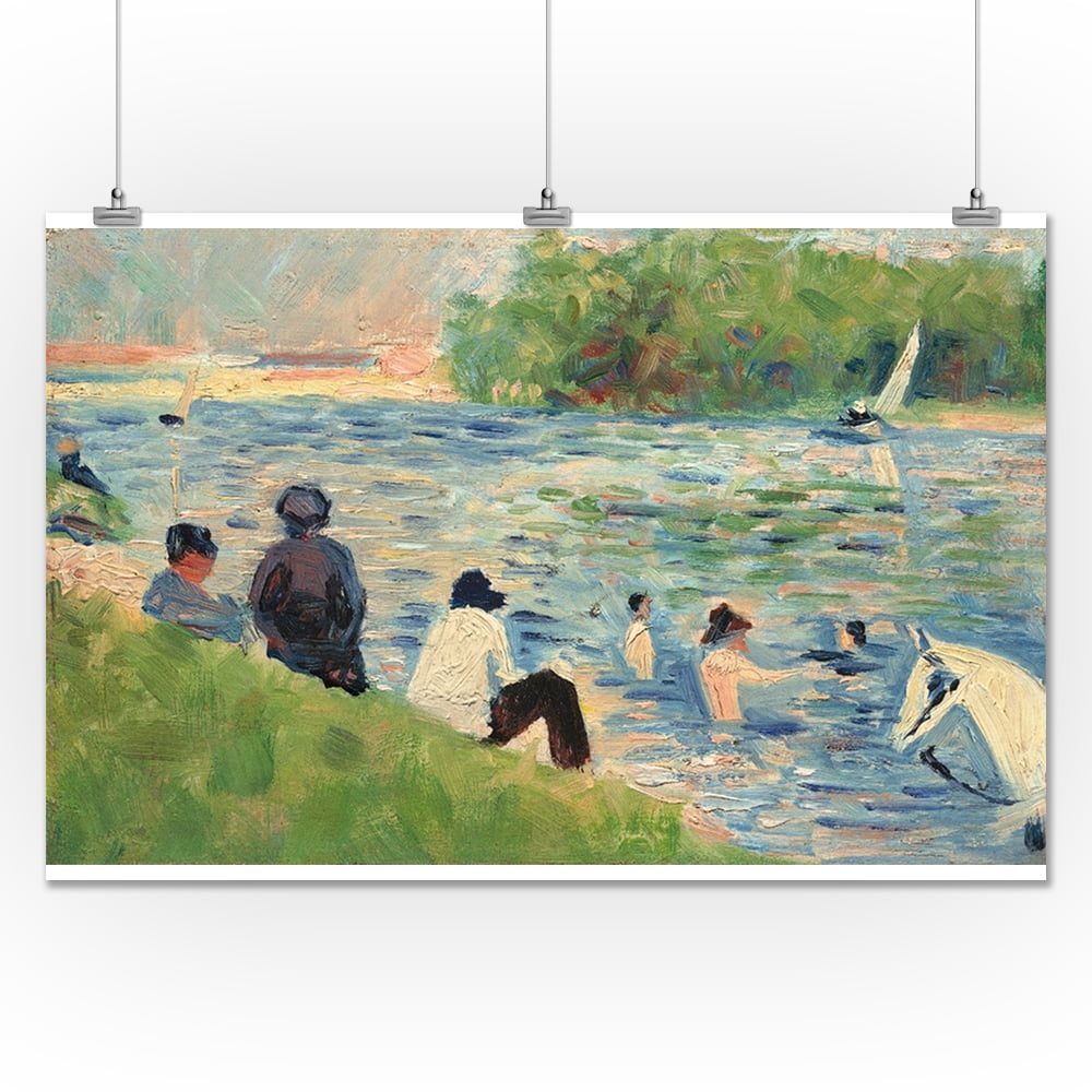 Bathers (Study for Bathers at Asnieres) Masterpiece