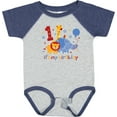 thumbnail image 3 of Inktastic Safari 1st Birthday Boys or Girls Baby Bodysuit, 3 of 5