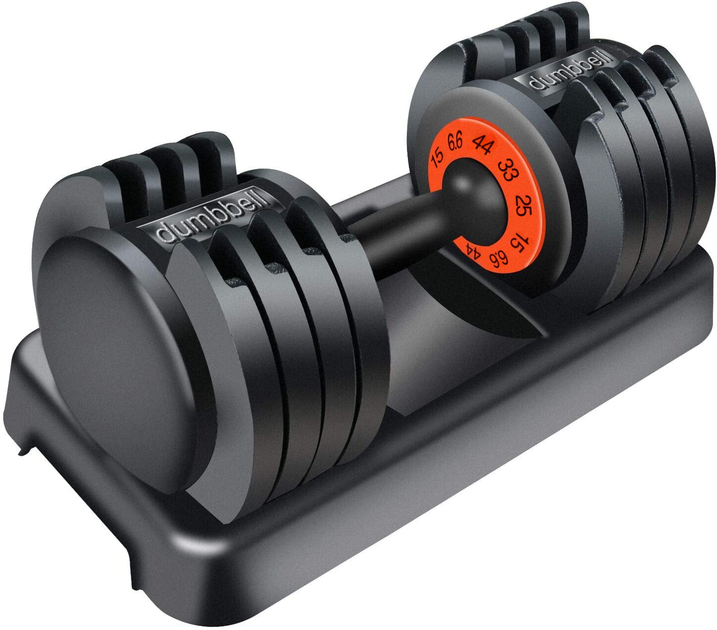Adjustable Dumbbells,2 x 25 lbs Weights Set Fast Adjust Dumbbell Weight for Exercises Pair Dumbbells for Men and Women in Home Gym Workout Equipment,Set of 2 Packages 