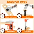 thumbnail image 2 of Flooyes Tool Set for Kids, Pretend Play Construction Kits for Boys Toddlers, 2 of 7