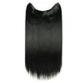 thumbnail image 3 of Sego Real Hair Extension with Invisible Band Synthetic Wire in Hair Extension Wavy Curly Hair Piece Straight Peluca de Cabello for Woman, 3 of 10