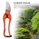 thumbnail image 2 of Tijeras de podar de acero de 9 ", cortador de plantas de jardinería para el hogar, herramienta de mano para podar ramas, 2 of 8