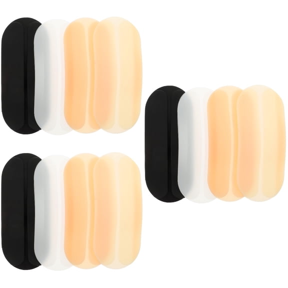 unbranded 12 Pcs Comfortable Bra Strap Pads Anti-slip Shoulder Pads Bra Strap Cushions Non-slip Shoulder Pads