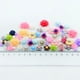 thumbnail image 4 of 6x50x Flores De Resina Botón Floral De Colores Para La Fabricación De Joyas Para La Caja Del Teléfono Sunnimix Botón resina Flor Cabujones, 4 of 8