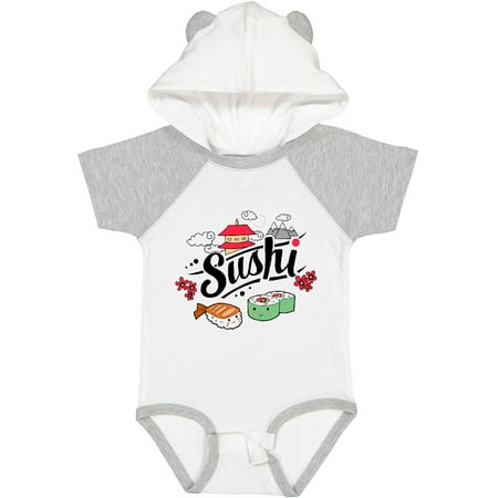 

Inktastic Cute Sushi Illustration Gift Baby Boy or Baby Girl Bodysuit