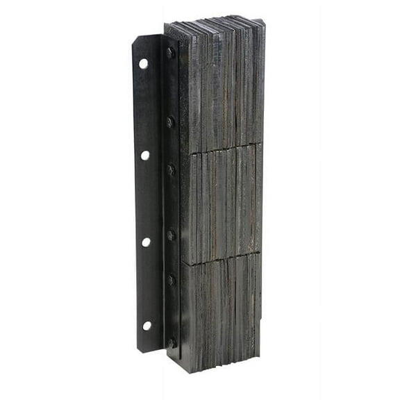 Vestil Manufacturing V-1130-4.5 30 x 11 x 4.5 in. Rubber Vertical Laminated Dock Bumper