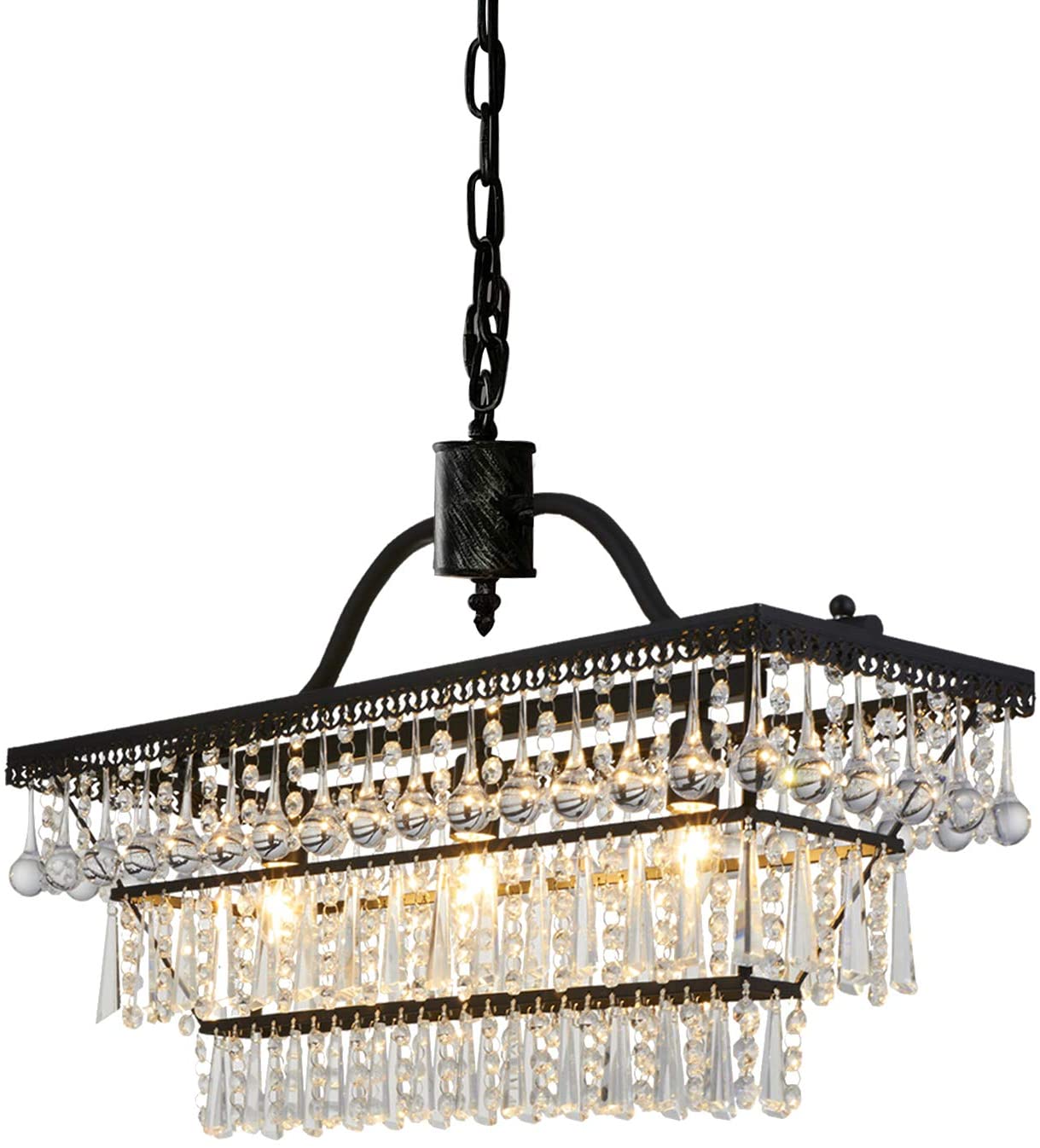 Miumaeov Antique Luxury Pendant Light Fixture Dining Room Hallway