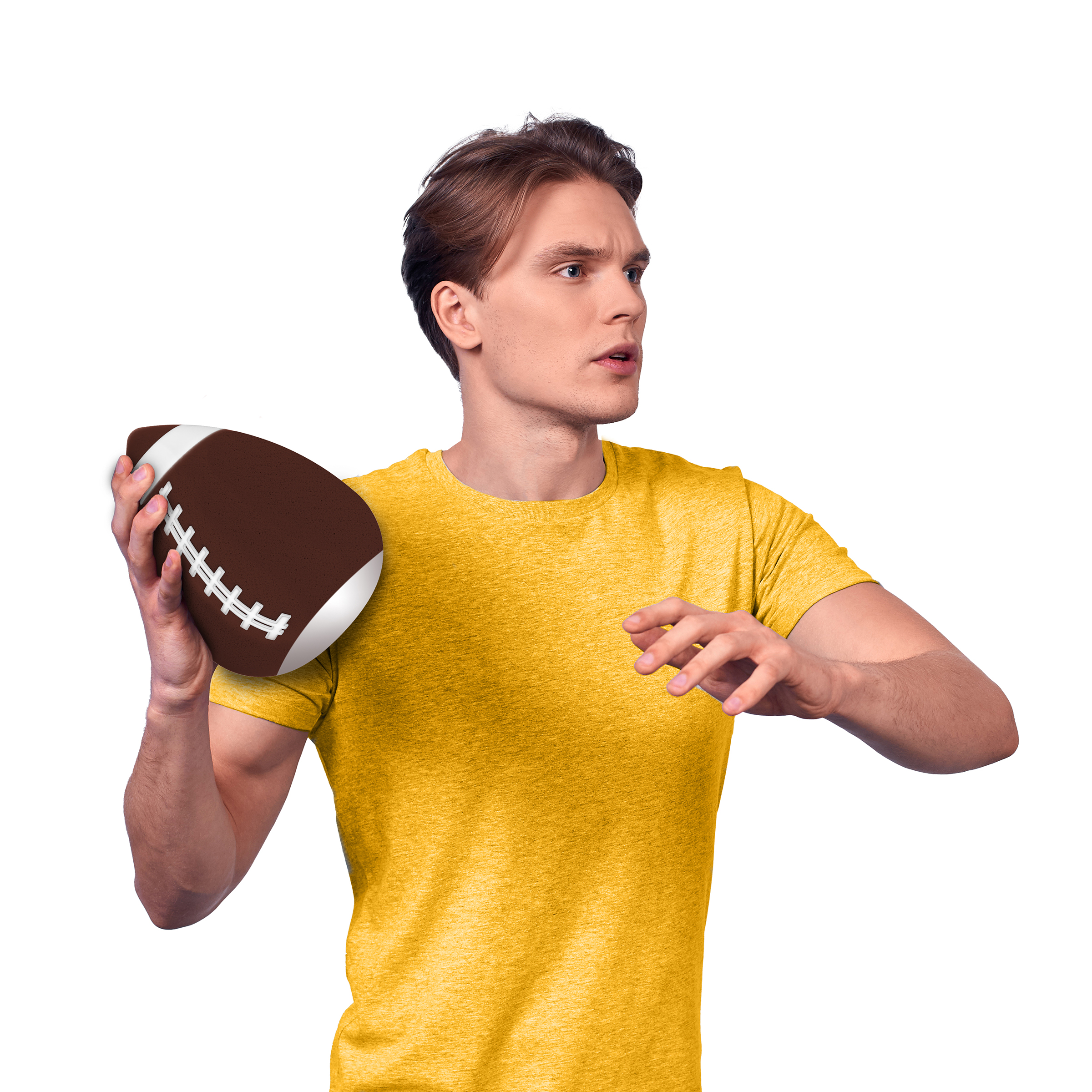 Supreme Silent Sports Bounceback Foam Football Game Size photo 5