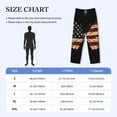 thumbnail image 5 of Daiia Patriotic USA Butterfly Art Men's Sleep Pant with Pockets and Drawstring,Pajama Pants-X-Large, 5 of 9