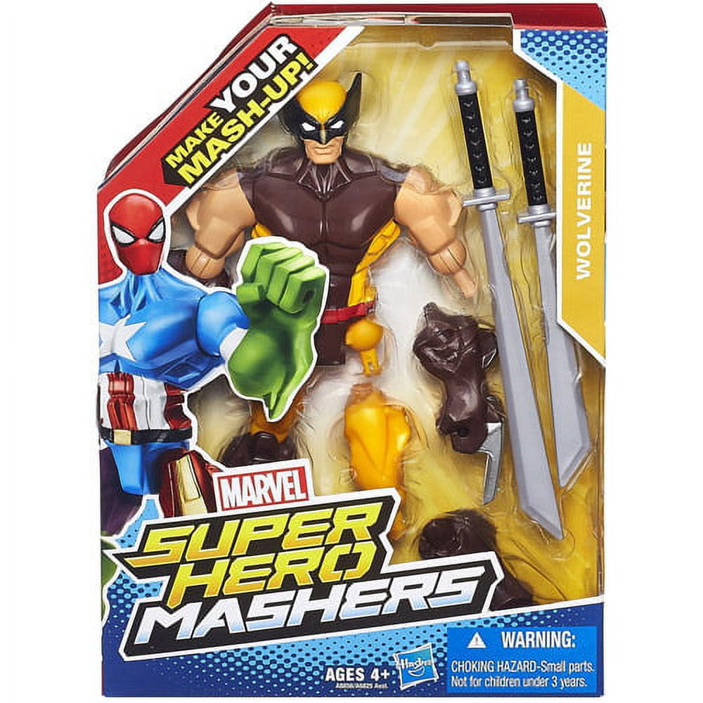 Marvel Super Hero Mashers Wolverine Figure