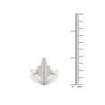 thumbnail image 5 of 1/4Ct TDW Diamond 10K Rose Gold Star Fashion Ring (I-J, I2), 5 of 5