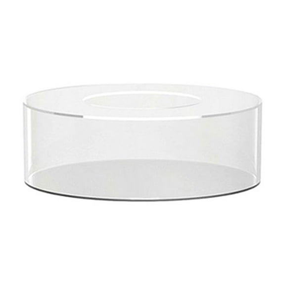 Shoreew Fillable Cake Stand Round Square Hexagon Heavy Duty Wedding Birthday Party Cake Display Cake Riser Tier Display Holder