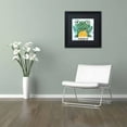 thumbnail image 3 of Trademark Fine Art 'Ribbit the Frog' Canvas Art by Design Turnpike, Black Matte, Black Frame, 3 of 4