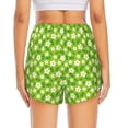 thumbnail image 4 of Goofa Daisies Flowers Printed Women 2 in 1 Running Shorts,Quick Dry Athletic Workout Shorts,High Waisted Athletic Shorts with Liner Pockets-Medium, 4 of 9