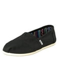 thumbnail image 3 of Toms Men's Alpargata Canvas Black Ankle-High Flat Shoe - 11 M, 3 of 7