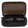 thumbnail image 2 of Auriculares inalámbricos con Bluetooth, miniauriculares deportivos táctiles de doble oreja con pantalla LED Digital de potencia M18, 2 of 5