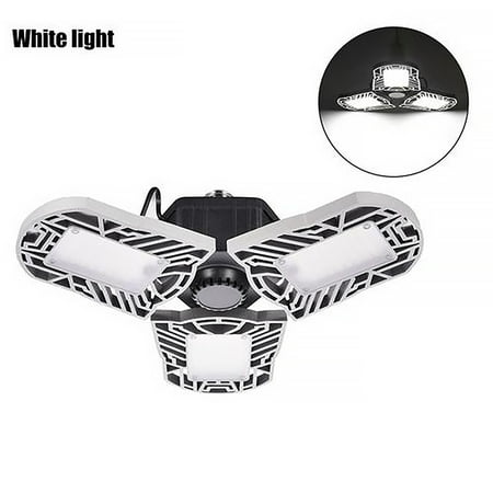 

Motion Activated Light 60w E26/E27 Deformable Led Garage lights Lamp ceiling light Radar Home Lighting Warehouse Studio Basement Wine Cellar (Radar)