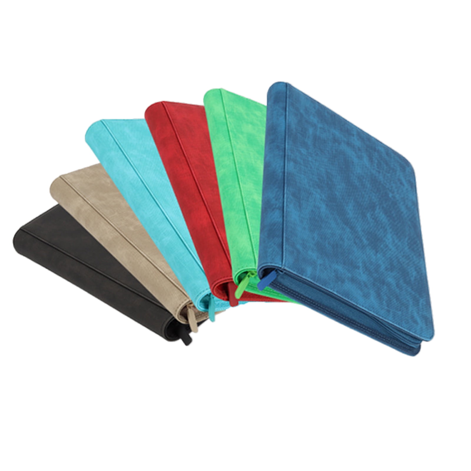 ZPAQI Zipper Pockets Album Trading Card Games Collection Binder Holder Collector