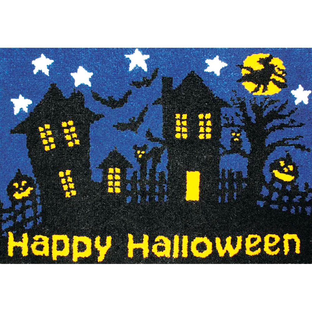 Mary Maxim Happy Halloween Latch Hook Rug Kit