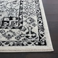 thumbnail image 3 of SAFAVIEH Tulum Rylie Traditional Area Rug, 6'7" x 6'7" Square, Ivory/Black, 3 of 8