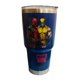 thumbnail image 3 of Termo de acero inoxidable Fartmex color Azul, Marvel 887 Mililitros, 3 of 3