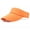 Orange, variant on QAOlDH Men Women Sport Headband Classic Sun Sports Visor Hat Cap