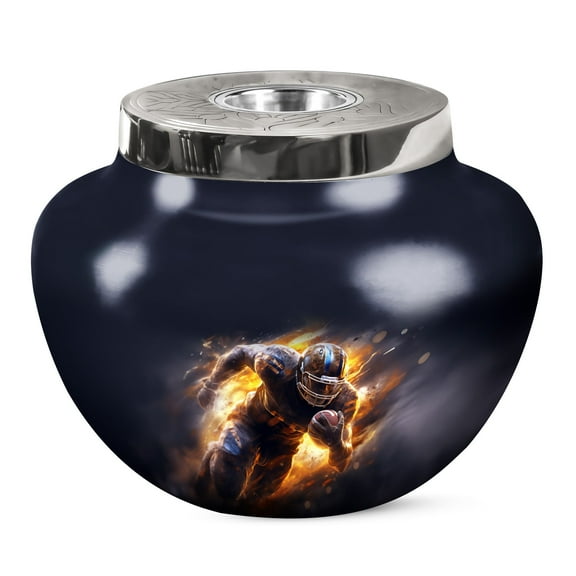 KARYLIZ Sports Urns For Ash - Unique Urn For Human Ashes - Funeral urns for human ashes (Size - 10 INCH)