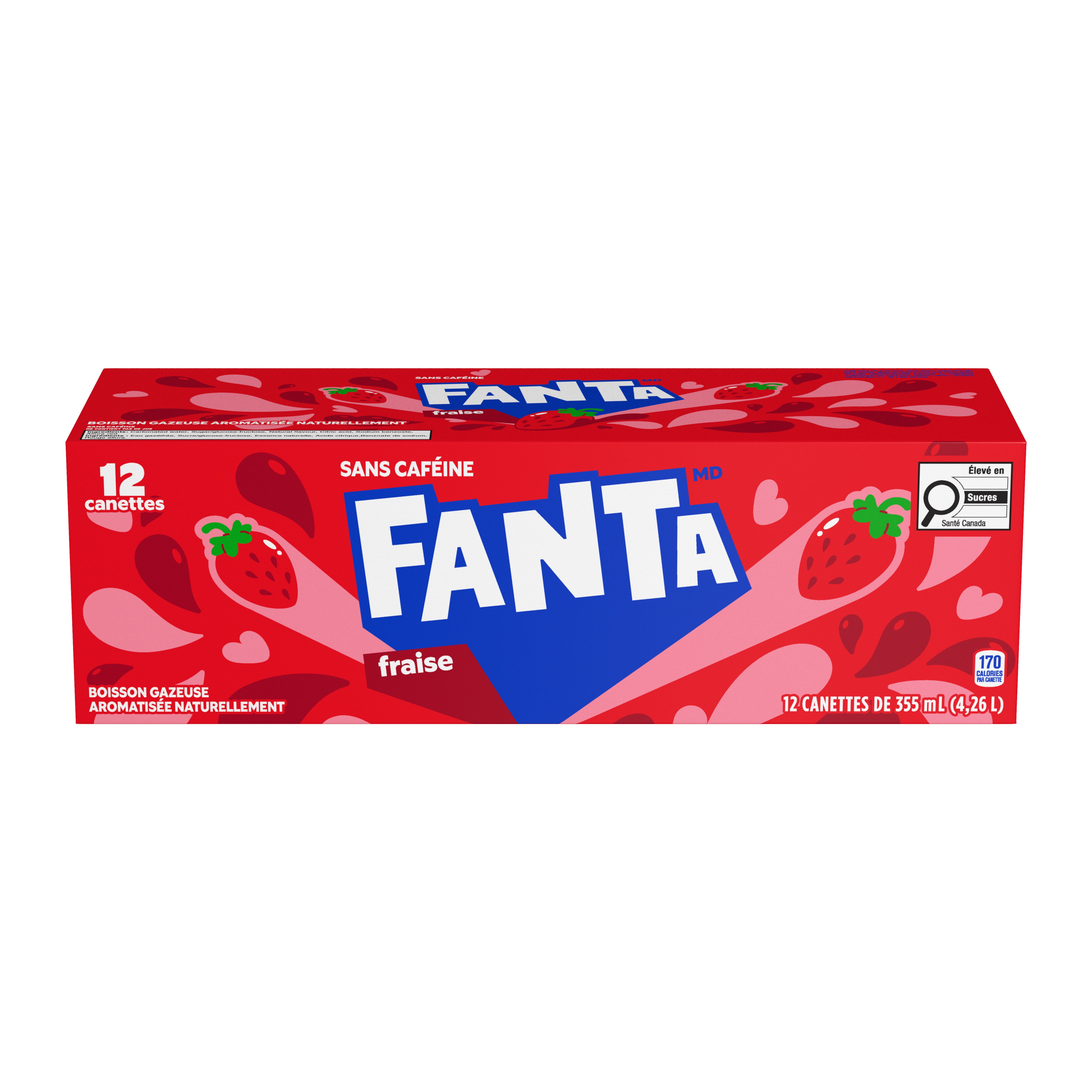 Fanta Fraise Fanta Fraise 12x355ml