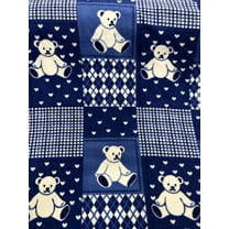 Triple Textile 58 in Plaid Sewing & Craft Fabric By The Yard, Blue