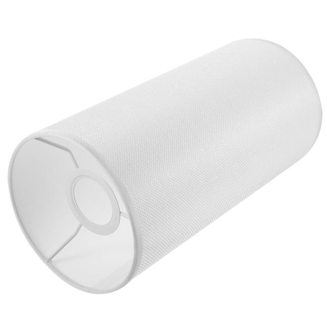 Abat-jour Diffuseur Non Marqué Abat-Jour Cylindre en Lin Blanc 1 Ensemble Usage Intérieur