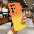 thumbnail image 3 of Compatible with Samsung Galaxy S22 Ultra 5G Phone Case,Cute Gradient Case Curly Wave Frame Case Camera Protection Soft Shockproof Cover (e), 3 of 9