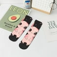 thumbnail image 7 of Naloa Cute Axolotl Sakura Blossoms B Ankle Socks for Women Non Slip Socks No Show Socks Classic Low Cut Casual Socks Casual Socks, 7 of 7