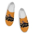 thumbnail image 2 of POLERO Cute Cat Mules Shoes for Women Ladies Holiday Party Halloween Spider Web Slip On Loafers Mesh Walking Sneakers Spring Backless Slip-on Sneakers with Arch Support House Slippers, 2 of 7