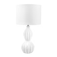thumbnail image 2 of nuLOOM Cary 30" Ceramic Table Lamp, 30" H x 15" W x 15" D, White, 2 of 2