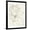 Black Frame, variant on Art.com Magnolia Line Drawing v2 Crop Art Print by Moira Hershey, 12" x 16"
