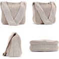 thumbnail image 2 of Bolso de hombro de punto para mujer, bolsos de ganchillo, bolso de mano tejido de gran capacidad, bolso Hobo de ganchillo, bolso de playa, bolso de hombro, 1 Uds., 2 of 5
