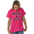 thumbnail image 4 of Montana Cute Bull Ranch Souvenir Men's Graphic T Shirt Tees Brisco Brands M, 4 of 6