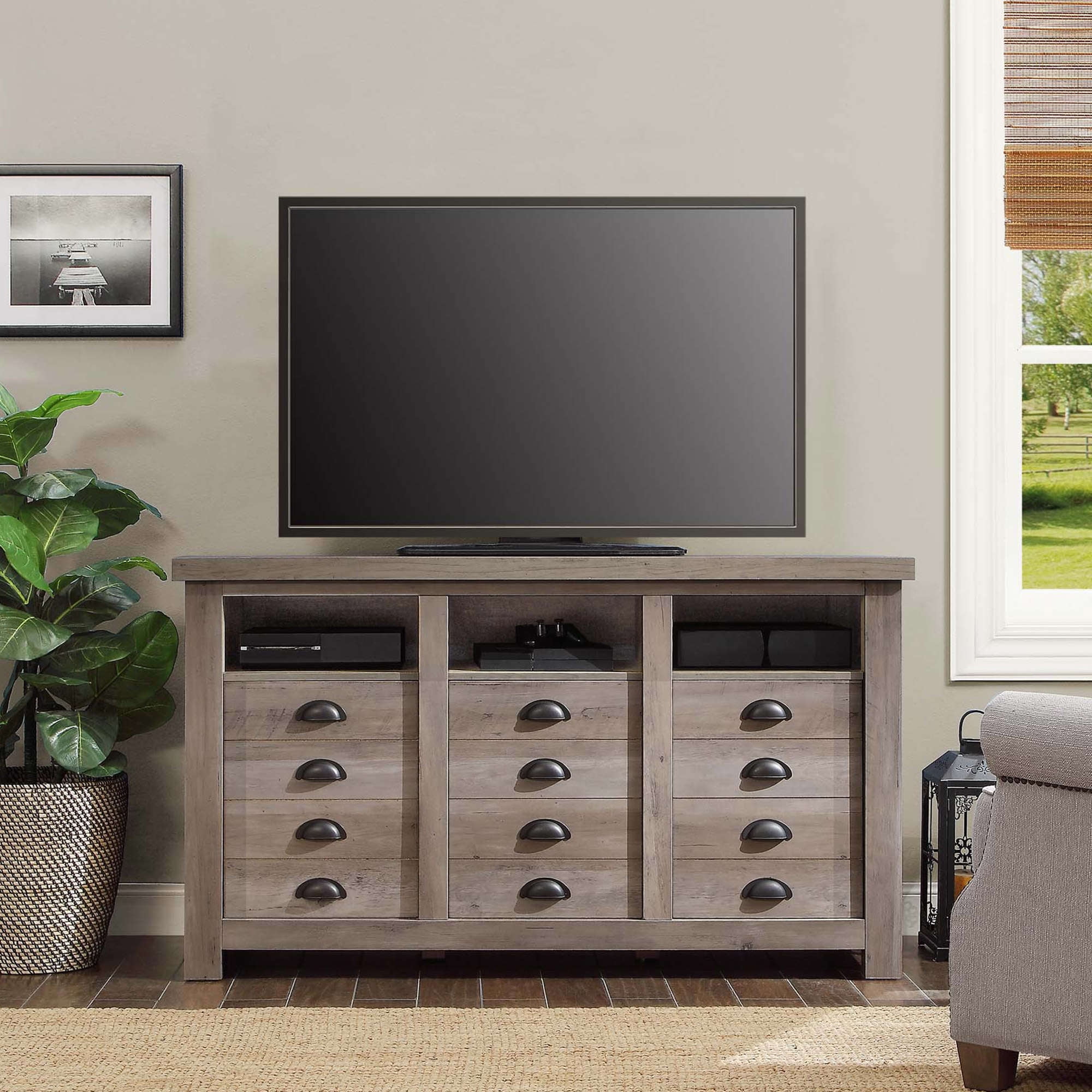 Better Homes And Gardens Granary Modern Farmhouse Printers Tv Cabinet Multiple Finishes
