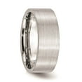 thumbnail image 4 of Cobalt Flat Satin 8mm Band Size: 10; for Adults and Teens; for Women and Men, 4 of 6
