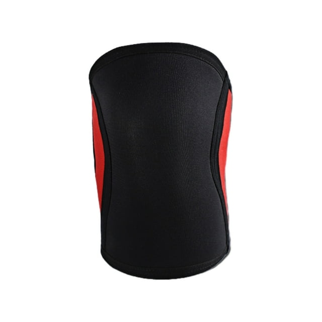 Soidarity Rodilleras Levantamiento de Pesas - Apoyo Antideslizante Y Acolchado Para Entrenamientos Intensos Amortiguación Ropa Deportiva, Zapatos Modelo A negro rojo METRO