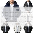 thumbnail image 3 of Men's Lightweight Waterproof Rain Jacket for Outdoor Softshell Breathable Windbreaker Rain Coat Hooded with Pockets, 3 of 7