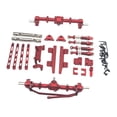 thumbnail image 4 of MERIGLARE RC Car Spare Parts Kits RC Accessories Sturdy RC Front Rear Axle RC Upgrade Metal for 1/12 MN82 LC79 RC Vehicles RC Hobby Car red, 4 of 8