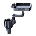 thumbnail image 3 of Runquan Car Cup Holder Expander Tray 360 degreeRotation Adjustable Removable Car Food Tray L, 3 of 8