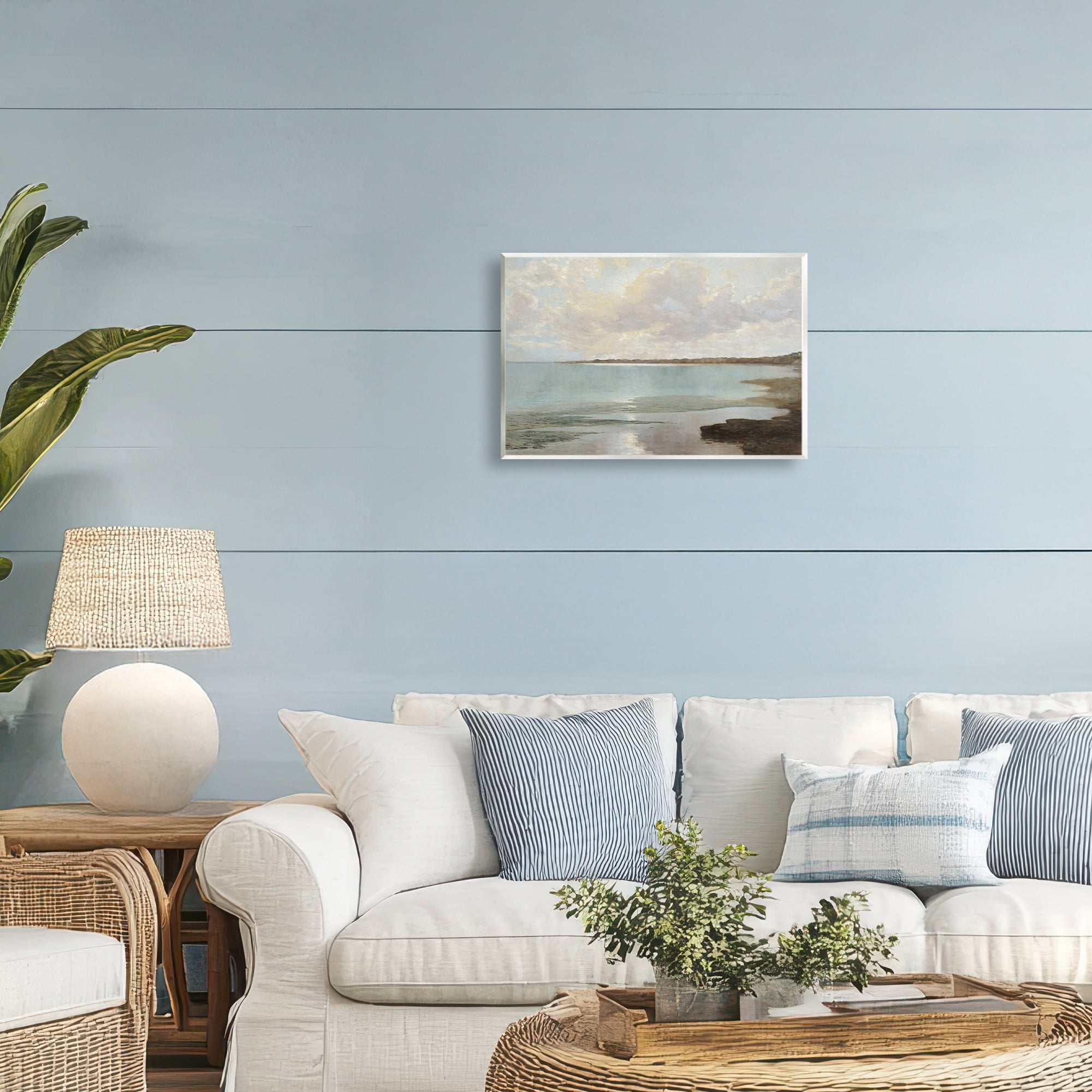 Stupell Industries At The Shore Horizon Wall Plaque Art, design by Christy McKee
