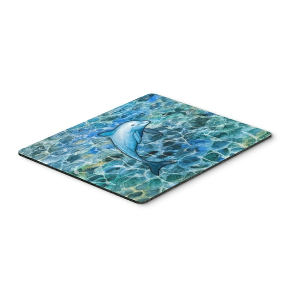 Dolphin Mouse Pad Hot Pad or Trivet