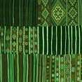 thumbnail image 1 of Ahgly Company Indoor Square Patchwork Green Transitional Area Rugs, 3' Square, 1 of 1