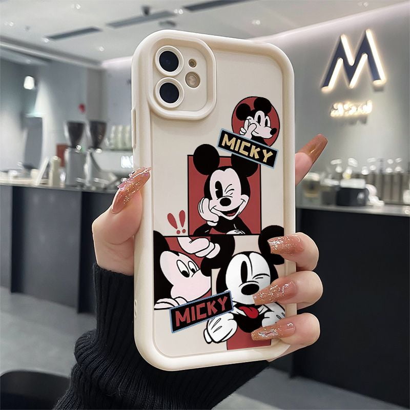 Disney Mickey Mouse Phone Case For iPhone 15 14 13 11 12 Pro