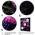 thumbnail image 3 of Designart "Majestic Purple Thistle III" Floral & Botanical Floater Framed Canvas Wall Art, 3 of 7