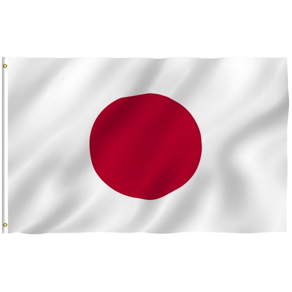 ANLEY 3 ft x 5 ft Japan Flag - Japanese National Flags Polyester